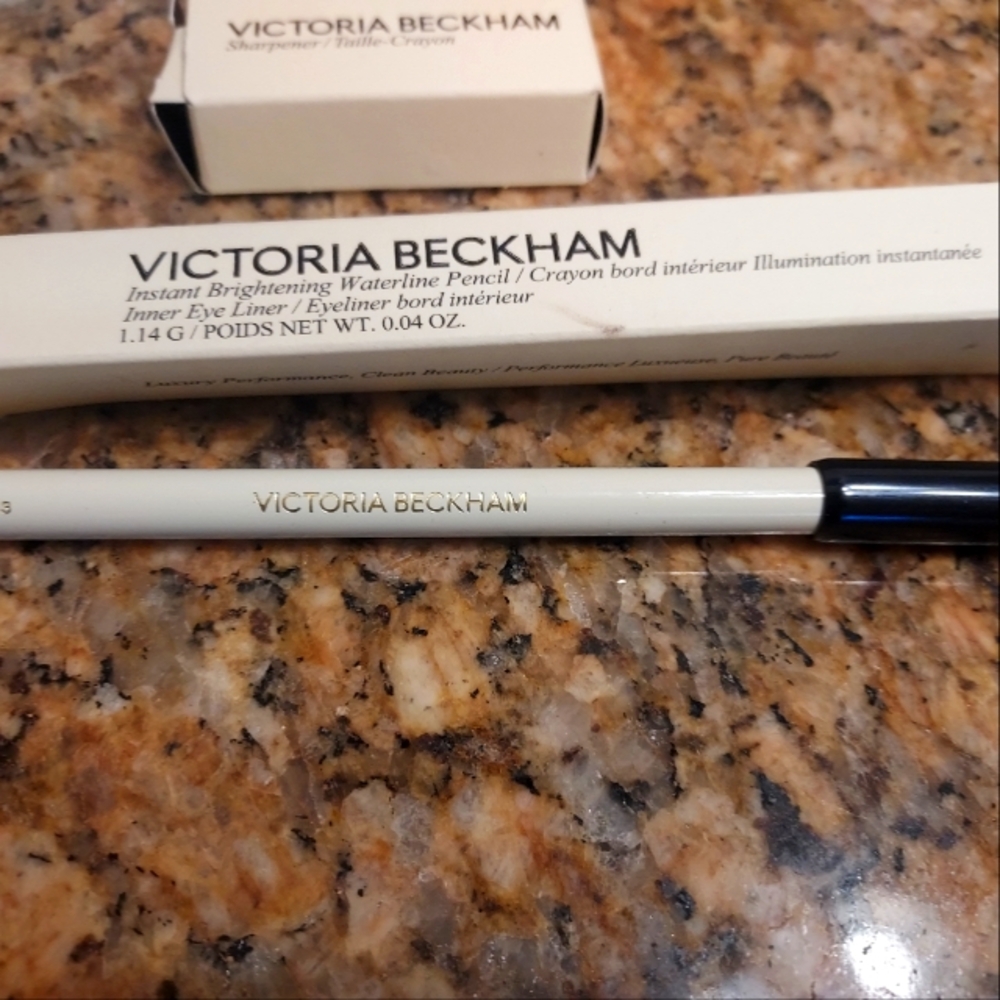 Victoria Beckham white eye brighter liner and sharpener